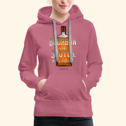 Bourbon Whiskey - Frauen Premium Hoodie