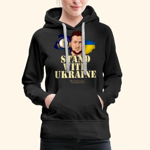 Kentucky Stand with Ukraine - Frauen Premium Hoodie