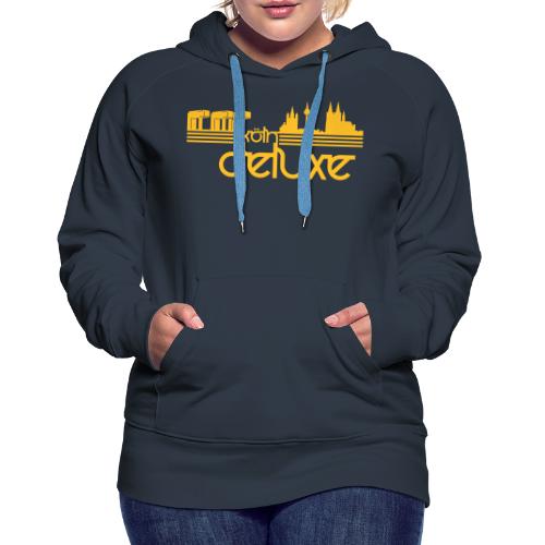 Köln Deluxe Skyline mit den Kranhäusern - Frauen Premium Hoodie