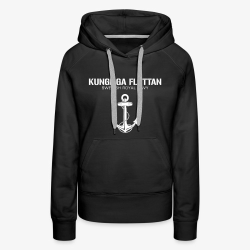 Kungliga Flottan - Swedish Royal Navy - ankare - Premiumluvtröja dam