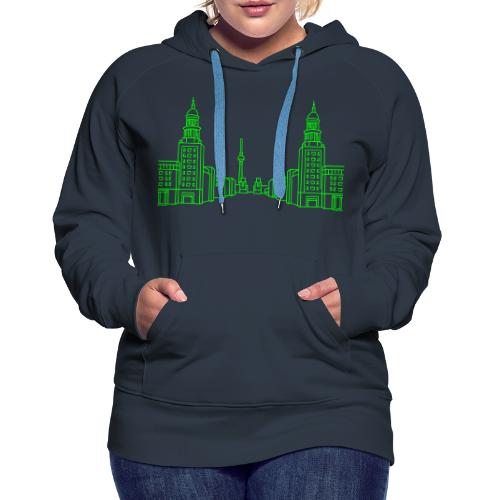 Frankfurter Tor Berlin - Sweat-shirt à capuche Premium pour femmes