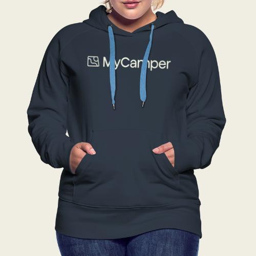 MyCamper Logo creamwhite - Frauen Premium Hoodie