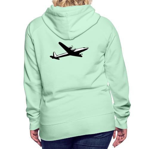 Airplane clothing for travel junkies - Vrouwen Premium hoodie