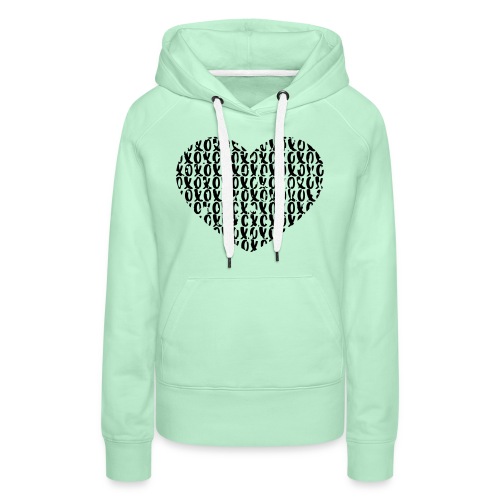 heart - love - Vrouwen Premium hoodie