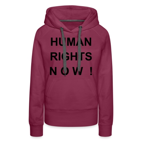 Human Rights Now! - Frauen Premium Hoodie