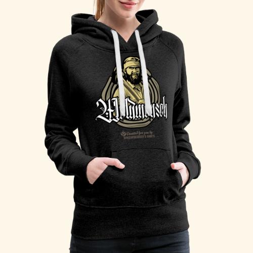 Holzfaller T-Shirt Design Waldmensch - Frauen Premium Hoodie