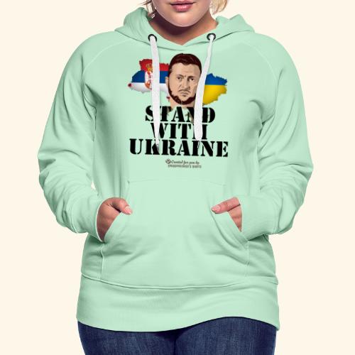 Serbia Ukraine Zelensky - Frauen Premium Hoodie
