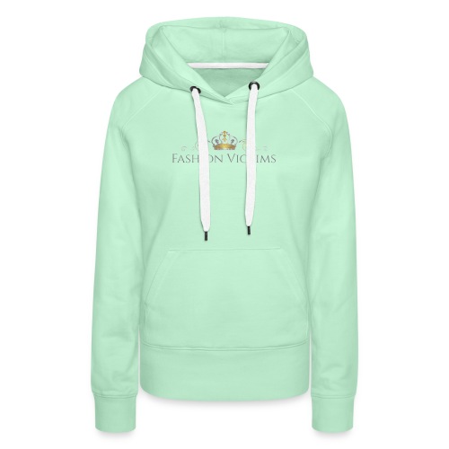 Official Fashion Victims Logo Gold/Silver - Vrouwen Premium hoodie