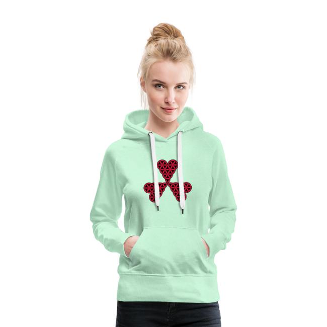 Heart of Life x 3 - Vector with custom color
