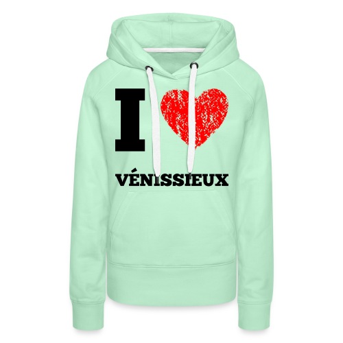 VENISSIEUX - Sweat-shirt à capuche Premium pour femmes