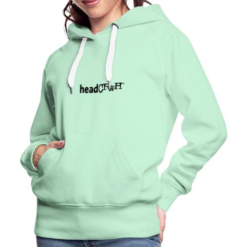 headCRASH Logo black - Frauen Premium Hoodie