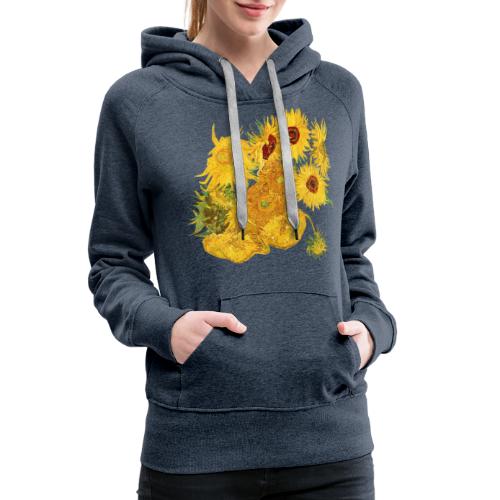 Vincent van Gogh Sonnenblumen Sunflowers Art Kunst - Frauen Premium Hoodie