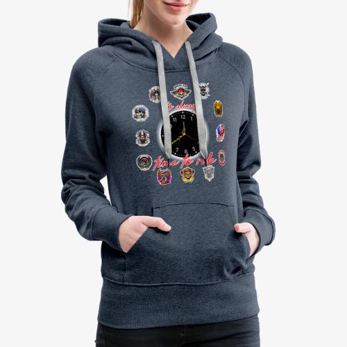 It's always time to ride - Collection - Frauen Premium Hoodie