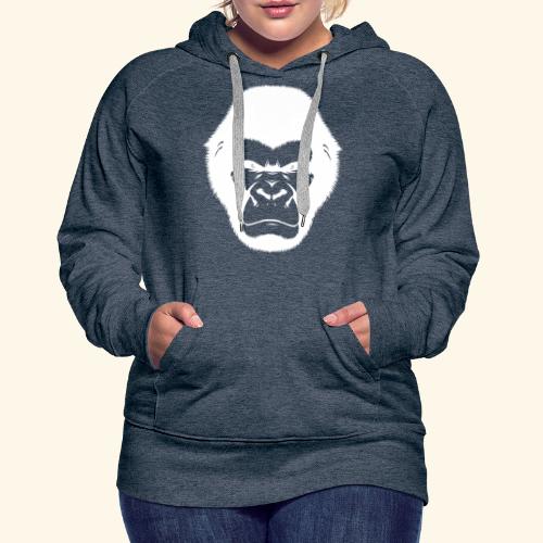 Gorille - Sweat-shirt à capuche Premium pour femmes