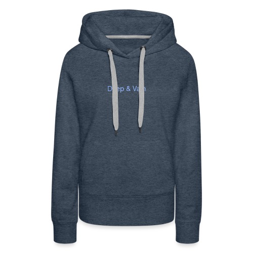 Deep&Vain Text Logo - Vrouwen Premium hoodie