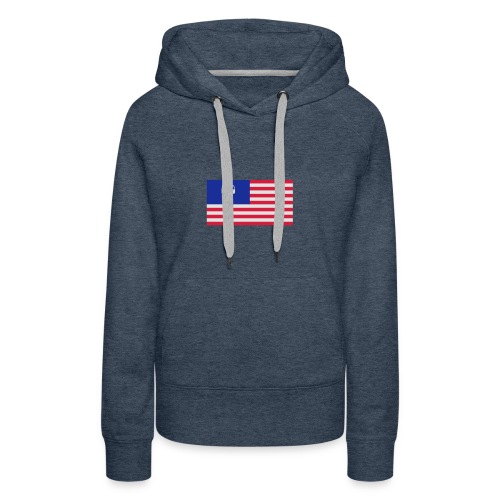Football T-Shirt USA - Women's Premium Hoodie