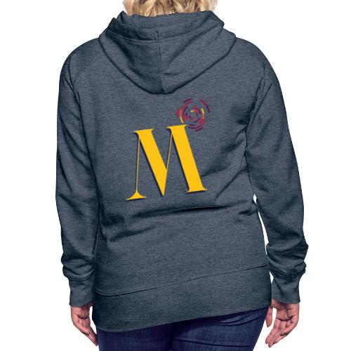 'M', rugzijde, Metropolis, voorzijde klein - Vrouwen Premium hoodie