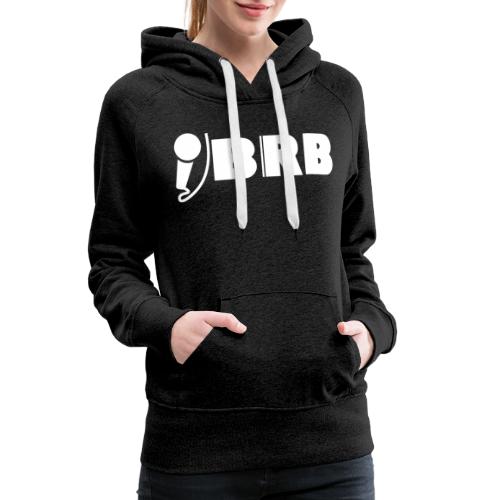 BRB Logo - Weiß - Frauen Premium Hoodie