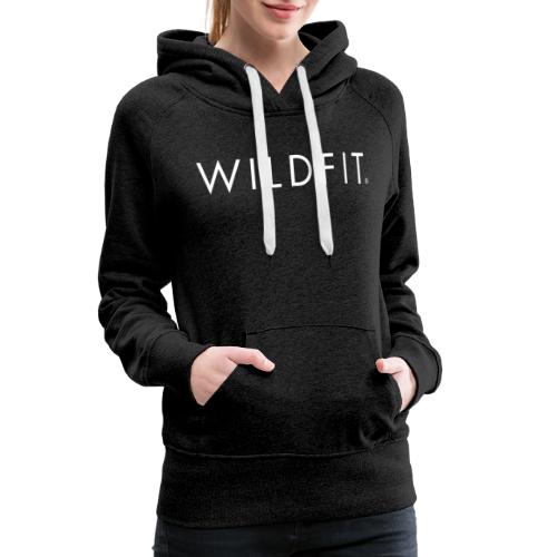 Wildfit Logo Weiß - Frauen Premium Hoodie