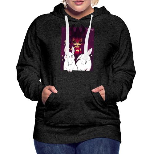 Konijnen Overlord (huidskleur: Thee) - Vrouwen Premium hoodie