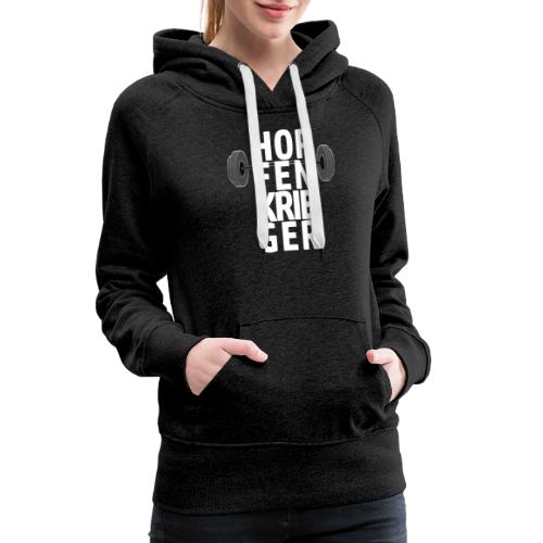 Hopfenkrieger (weiss) - Frauen Premium Hoodie