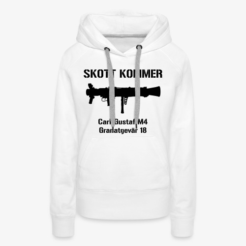 SKOTT KOMMER - KLART BAKÅT - SWE Flag - Premiumluvtröja dam