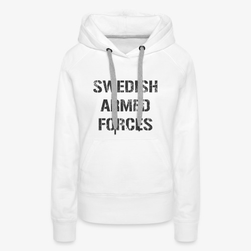 SWEDISH ARMED FORCES - Sliten - Premiumluvtröja dam