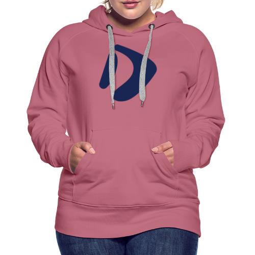 Logo D Blue DomesSport - Frauen Premium Hoodie
