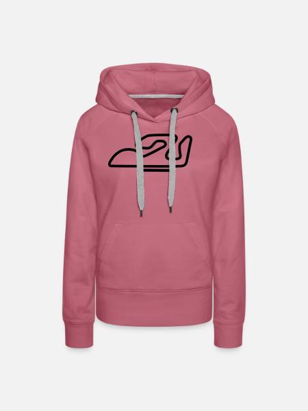 Schaltkreis Spanien_c1 - Frauen Premium Bio Hoodie - Malve