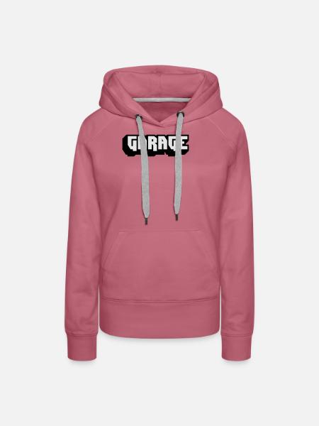 Garage-Musik - Frauen Premium Bio Hoodie - Malve