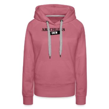 Équipe de remise des diplômes - Voyage de remise des diplômes Promotion 2026 - Sweat à capuche Premium bio Femme - mauve - Devant - Isabella (175cm)