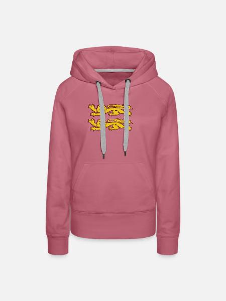 lions - Frauen Premium Bio Hoodie - Malve