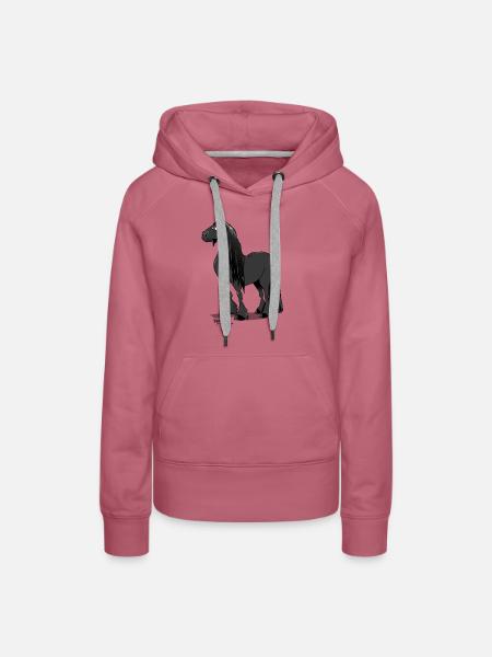Kataworx Friese 01 - Frauen Premium Bio Hoodie - Malve