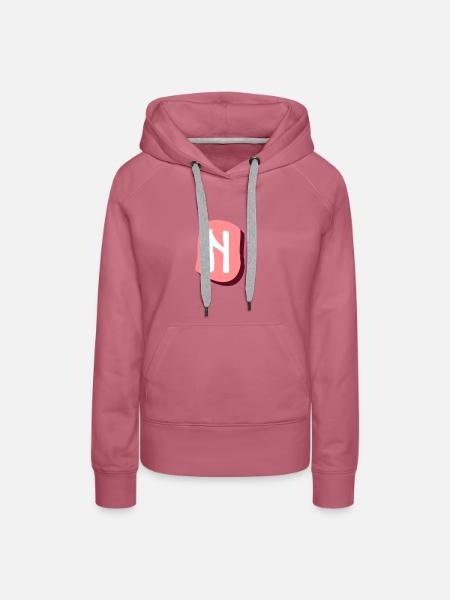 Rune Haglaz - Frauen Premium Bio Hoodie - Malve