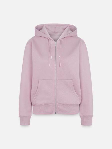 Chihuahua-Mama mit Herz - Frauen Premium Bio Zip Hoodie -