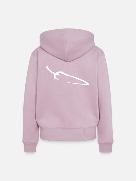 Chili - Frauen Premium Bio Zip Hoodie - Altrosa