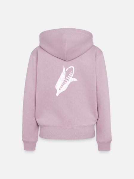Mais Maiskolben - Frauen Premium Bio Zip Hoodie - Altrosa