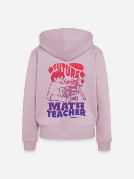 Mathematik - Frauen Premium Bio Zip Hoodie - Altrosa