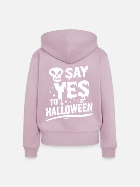 Halloween - Frauen Premium Bio Zip Hoodie - Altrosa