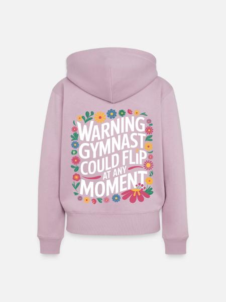 Turnen Turner Gymnastik - Frauen Premium Bio Zip Hoodie - Altrosa