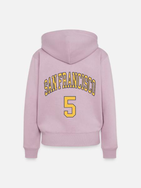 San Francisco 5 - Frauen Premium Bio Zip Hoodie - Altrosa