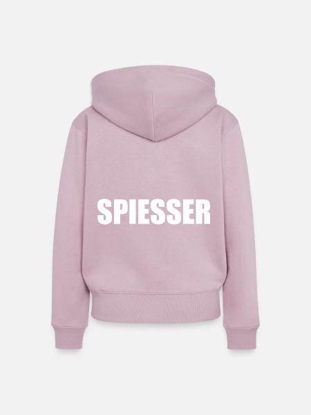 SPIESSER - Frauen Premium Bio Zip Hoodie - Altrosa