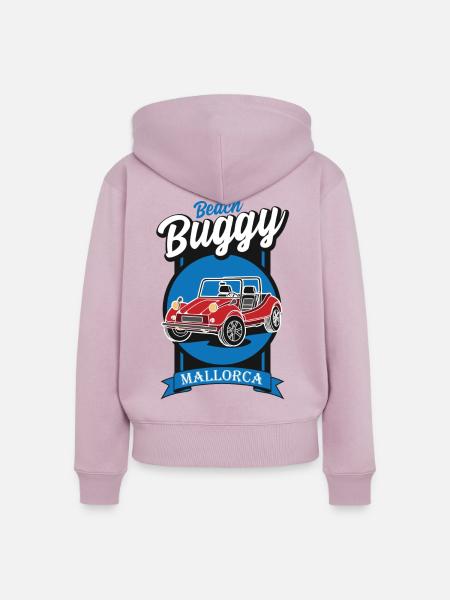 Order FO174A8A9B1404 - Frauen Premium Bio Zip Hoodie - Altrosa