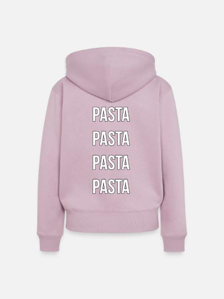 PASTA - Frauen Premium Bio Zip Hoodie - Altrosa