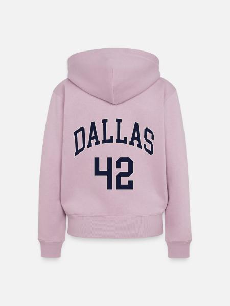 Dallas 42 - Frauen Premium Bio Zip Hoodie - Altrosa