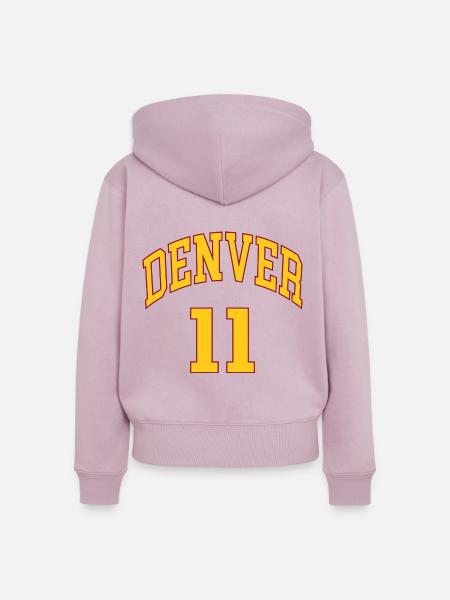 Denver 11 - Frauen Premium Bio Zip Hoodie - Altrosa