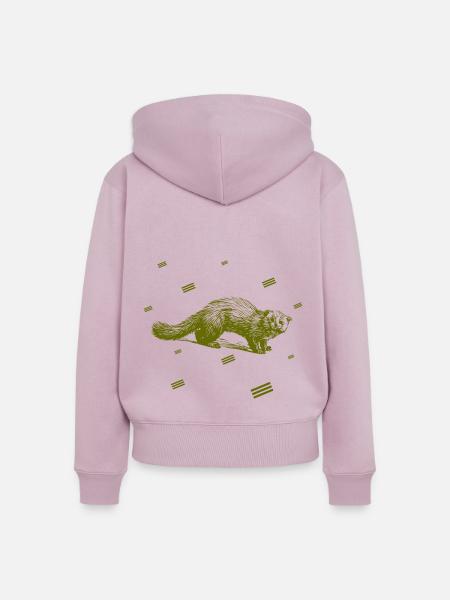 Ratte - Nagetier - Frauen Premium Bio Zip Hoodie - Altrosa