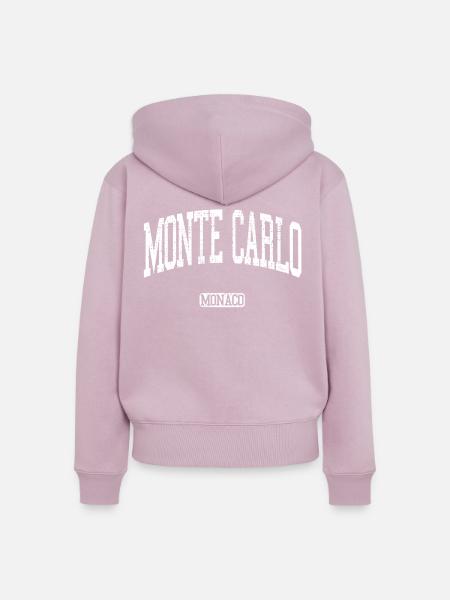 Monte Carlo - Frauen Premium Bio Zip Hoodie - Altrosa