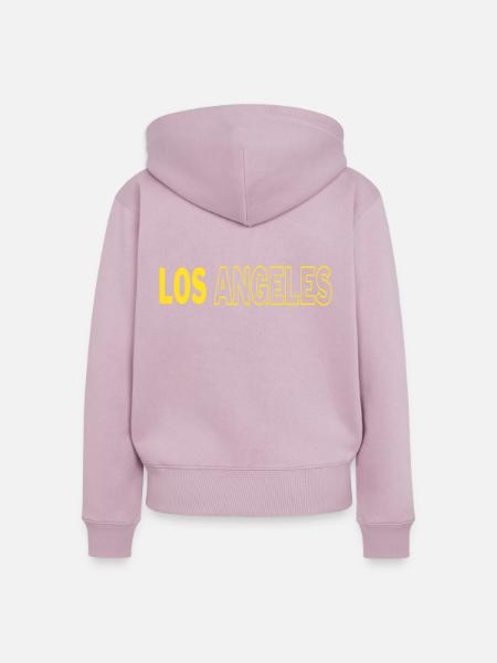 Los Angeles - Frauen Premium Bio Zip Hoodie - Altrosa