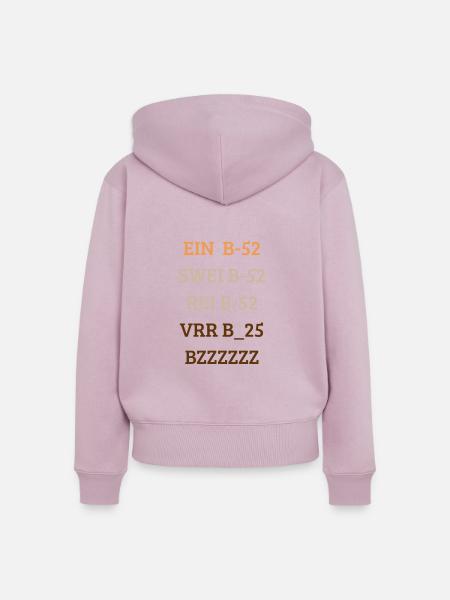 B-52 Cocktail - Frauen Premium Bio Zip Hoodie - Altrosa